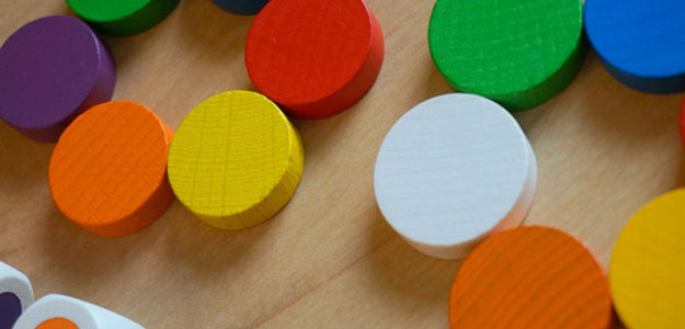 weiss-oder-lila Kinderspiel